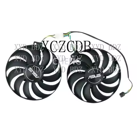 DB 95MM T 129215 SU GPU Fan For 5600XT 5700XT ASUS Radeon RX 5600 5700 XT DUAL EVO OC