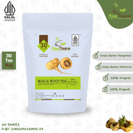 RAW TISANE Maca Root Tea : Teh Akar Maca Isi 30 Tea Bag