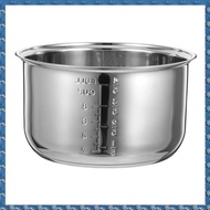 (FTQN) Rice Cooker Stainless Steel Inner Pot Rice Cooker Parts Stainless Steel Rice Cooker Inner Pot