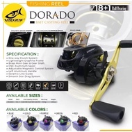 BC UTC DORADO MAX DRAG 10KG REEL