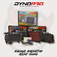 DYNOPRO RACING RADIATOR ASSY 600ML YAMAHA (135LC / Y15 / Y16) , HONDA (RS150 / RSX)