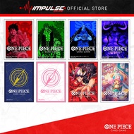 One Piece TCG: Official Card Sleeve [Monkey.D., Kid, Crocodile, Kaido,Red, Tony Chopper, Navy, Uta, 