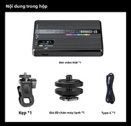 ST120 RGB Full Video 2500-9000K Có Thể Điều Chỉnh Lấp Đầy Ánh Sáng Cho Máy Ảnh Điện Thoại Thông Minh