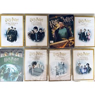 DVD 8 Part 10 Disc Set : Harry Potter 1-7.2 " Daniel Redcliffe Emma Watson Rupert Grint "
