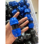 Sholin 1/ 2 Inch HDPE Compression Coupling – 16mm Straight Pipe Connection