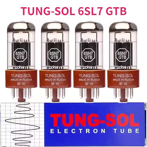 TUNG-SOL 6SN7GTB Vacuum Tube Replaces 6SN7GT 6N8P 6H8C CV181 6SN7 HIFI Audio Valve Tube Amplifier Ki