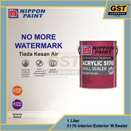 1L / 5L Nippon Paint 5170 Acrylic Sealer For Interior Exterior Wall Sealer Pain 底漆