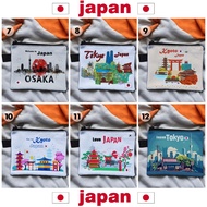 JAPANESE WALLET, Japanese souvenir wallet with 6 motifs, ready to ship