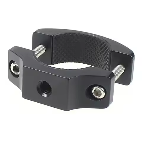 360 Degree Bicycle Motorcycle Handlebar Clip Mount Pipe Clamp Bracket for GOPRO 9 / 8 for Insta360 O