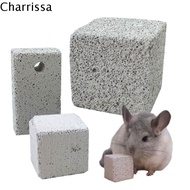 【A Flexible】 CHARRISSA Hamster Chinchilla Volcanic Stone Rabbit Safety Cage Accessories Teeth Molar 