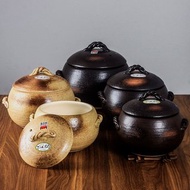 日本進口萬古燒土釜砂鍋土鍋快速燉肉煮飯煲湯煲仔熬粥米飯鍋現貨