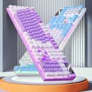 K500 Luminous Backlit Gaming Mechanical Keyboard Wired RGB Ergonomic Desktop Keys