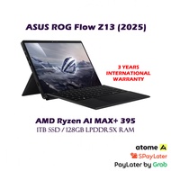 1TB SSD ASUS ROG Flow Z13 (2025) GZ302 Gaming Laptop / AMD Ryzen AI MAX+ 395 / 128GB LPDDR5X RAM / W