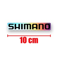 stiker hologram brand pancing lure box hal 1 - shimano