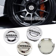 4pcs For Nissan Nismo Almera Sylphy Altima Sentra Qashqai Car Rim Wheel Center Hub Caps Badge for Wh