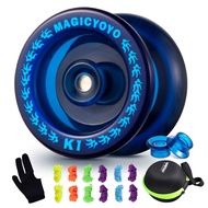 MAGICYOYO Responsive YoYo K1 Tug Return Yoyo, Hubstacks Yoyo for Kids Beginners with Yoyo Storage Ba