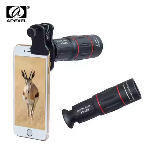 APEXEL Telefon Camera Lens universal 18X Telescope Zoom telescope Mobile Phone Lens for iPhone Xiaom