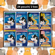 PURINA FELIX CAT WET FOOD 85GX24 / 2 box