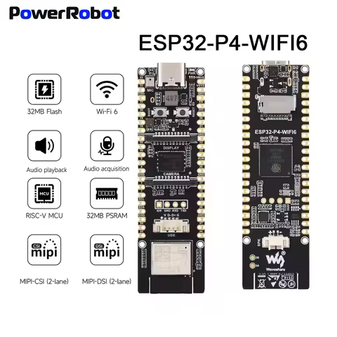 ESP32-P4-WIFI6 Development Board ESP32 P4 High-Performance Module Based ESP32-P4 ESP32-C6 Support Wi
