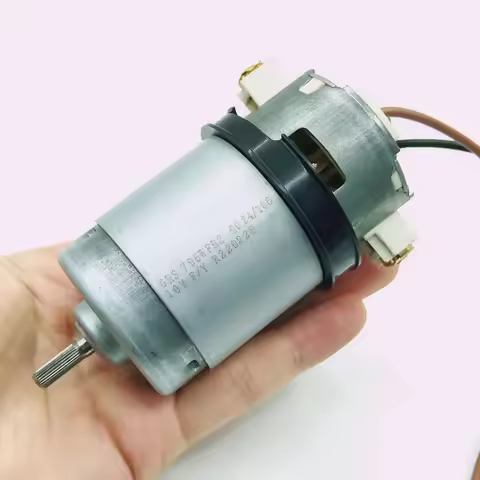 G MOTOR 795 Motor DC12V-24V Double Ball Bearing High Torque Spindle Motor Compensated Carbon Brush 7