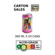 JiaJia Bandung 300ml Can Drinks Carton Sales (24 cans per carton)