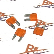 (Pack of 50) 10A Plug-in Fuse, Small 10A Plug-in Fuse, Small DX Fuse, 10A