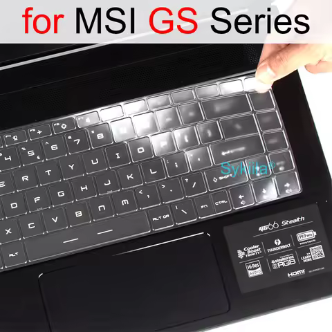 Keyboard Cover for MSI GS75 GS76 GS77 GS65 Thin GS73 GS73VR GS72 GS70 GS63 GS63VR GS60 Silicone Lapt