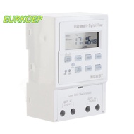 MAILE Programmable Timer, AC 220V 30A Digital Timer Switch, Smart Home 1W Power 1Min - 168H Automati