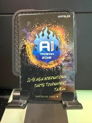 Dartslive Card _ 2016 台灣AI會場限定卡