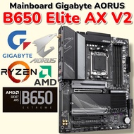 Mainboard Gigabyte B650 AORUS ELITE AX V2 - Floor - Motherboard - 2nd 95% Beautiful
