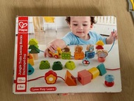 Hape 叢林火車串珠積木 32件裝