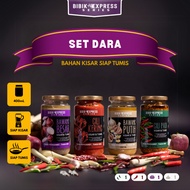 BIBIK EXPRESS SET DARA ready-to-musty kisar ingredients Large Onions Garlic Chili Rice Dried Chili 4