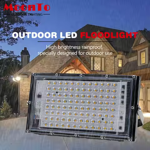 Led Flood Light 50W 100W 200W IP65 Waterproof LED220V Outdoor Floodlight Spotlight LED Reflector Str