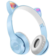 Cute Cat Ear Wireless Bluetooth Headphone P47 P47I Folding WiFi Online Class Headphone School Headph