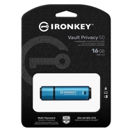 Kingston IronKey Vault Privacy 50 Series - Encrypted USB Flash Drive [ 16GB ~ 256GB ]