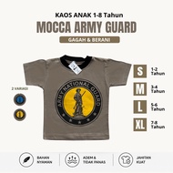 18EST Children's T-Shirt 1-8 Years Mocca Army Guard Army National Guard Short Sleeve