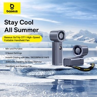 Baseus GoTrip DT1 High-Speed Foldable Handheld Fan Mini and Portable 5 Speeds 4000mAh Capacity