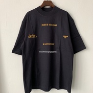 KANYE WEST 33RPM LP JESUS IS KING MERCH TEE T SHIRT - TEDDYTREND