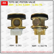 RBM - S 302 & RBM - 302 FB TOTO WC piston valve | Replacement Part