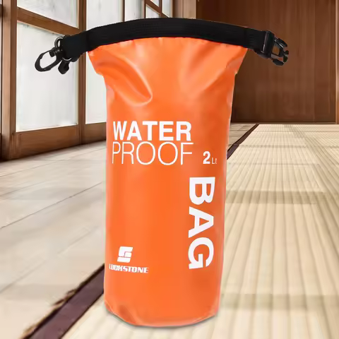 2L Waterproof Dry Bag Floating Storage Bag Keeps Gear Dry Roll Top Sack Lightweight Small Dry Bag fo