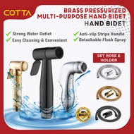 COTTA Bidet Spray Set Hand Bidet Spray Set Black Toilet Bidet Spray Hand Bidet Set Bidet Head Bidet