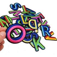 3D iron patch letter part 3