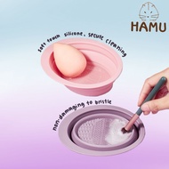|🐹SG LOCAL 🐹| GECOMO Foldable Tub Make-up Brush Cleaner [Hamu]