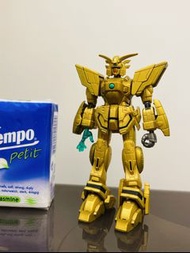 Bandai SD mobile suit Gundam  MIA action in figure機動武鬥傳 明鏡止水模式Shinning Gundam閃光高達，金色