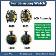 Super AMOLED LCD For Samsung Watch Active 2 Watch3 Watch4 Watch4 Classic R890 R870 R860 R850 R820 Di
