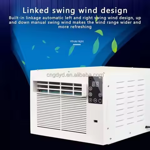 280W Portable Air Conditioner with Timer Instant Cool Mini 1881 BTU Compressor Cooling for Outdoor H