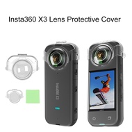 Ốp Bảo Vệ Ống Kính Cho Insta360 X3 Ốp Trong Suốt Chống Trầy Xước Cho Máy Ảnh Hành Động Thể Thao Inst