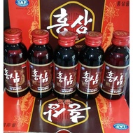Korean Red Ginseng Water 1 Bottle 100ml