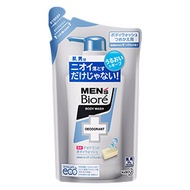 Biore男士藥用除臭沐浴露，清潔皂味 [補充裝] 380ml