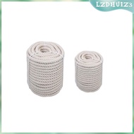 [lzdhuiz3] Natural Cotton Rope Strong for Pet Toys Rope Basket Tug of War